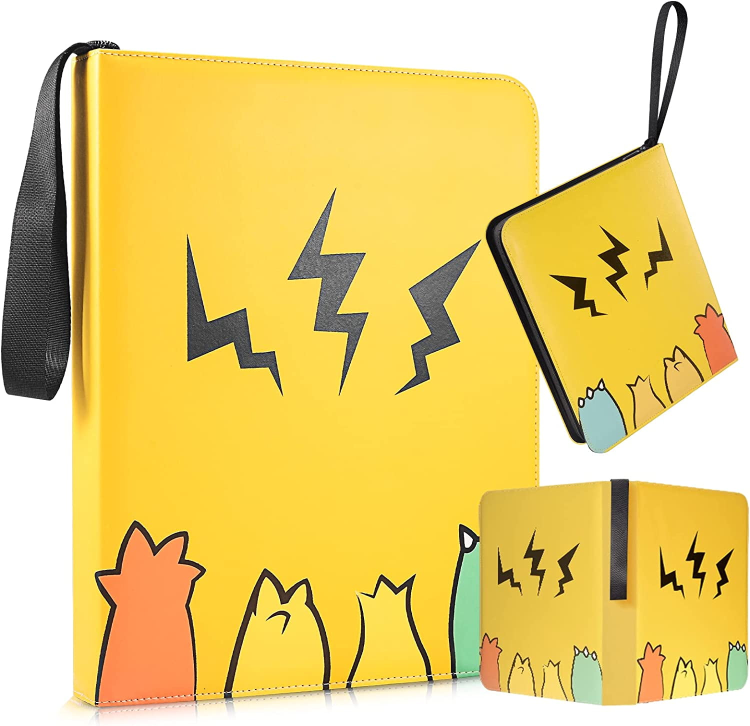 Card Binder for Cards with Sleeves, 9Pocket 900 Cards Card Binder