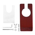 thumbnail image 2 of thinsony Shearing Guide Carpet Trimmer Holder Solid Wood Acrylic Carpet Tufting Guide, 2 of 9