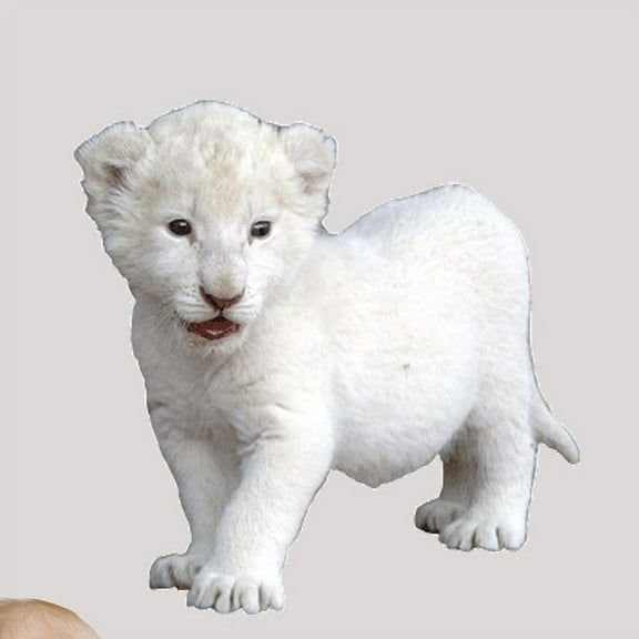 Wallhogs Baby Cub Tiger Cutout Wall Decal