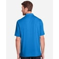 thumbnail image 3 of North End NE100 Men's JAQ Snap-Up Stretch Performance Polo-Light Nautical Blue-S, 3 of 5