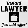 thumbnail image 2 of CafePress - Instant Lawyer Just Add Coffee - Adjustable Unisex Printed Trucker Hat with Mesh Back, 2 of 8