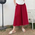 thumbnail image 3 of Womens Loose Pants Summer Wide Leg Rayon Blend, 3 of 10