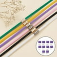thumbnail image 1 of Cordones elásticos para hombres y mujeres, zapatillas de deporte, cordones de con hebillas de cápsula tal, cordones para , adultos y Púrpura Yinane Cordones elásticos sin lazo, 1 of 8