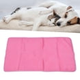 thumbnail image 4 of Tapis de Refroidissement pour Animaux de Compagnie, Tapis de Refroidissement pour Animaux de Compagnie Durable Confortable Respirant Doux pour le Sol pour le Lit Bleu, Rose, Brun, 4 of 8