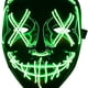 thumbnail image 5 of Máscara fluorescente de Halloween, máscara de payaso fantasma de terror para fiesta de disfraces, Carnaval, 5 of 6
