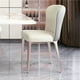 Set of 4 Dining Room Chairs, Faux Leather Modern Kitchen Chairs with