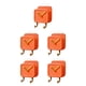 thumbnail image 1 of Soporte de Caja de Almacenamiento Wosthever Montado en la Pared Naranja PP, 1 of 6