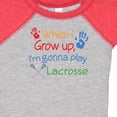thumbnail image 4 of Inktastic Lacrosse Baby Boys or Girls Baby Bodysuit, 4 of 5