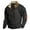 Black, variant on Men's Hoodless Sweatshirt - Comfortable Casual Long Sleeve Apparel for Winter Wear Ideal for Daily Activities and Stylish Outfits