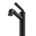 thumbnail image 3 of Avallon Single Hole, Single-Handle Sleek, Bathroom Faucet in Matte Black, 3 of 11