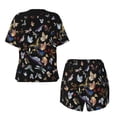 thumbnail image 6 of Rocae Butterfly1 for Two Piece Sleepwear Pajamas Sets for Women Soft Short-Sleeved Pjs with Lounge Shorts X-Large, 6 of 9