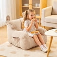 thumbnail image 3 of Bookk Cute Ear Sofa Bed & Bed Mat Bright Yellow Linen Bed For Small & Medium And Cats Soft Washable For Cats Beds &, 3 of 5
