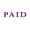 Purple, variant on Printtoo Paid Self Inking Rubber Stamp Pre-Inked Office Stamp- Home Office Business Stationery, Black- 42 x 9 mm