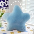 thumbnail image 5 of Homerr Star-shaped Pillow Furry Heart Pillow Fluffy Star-Shaped Cushion Soft, Furry Design with Vibrant Color, Ideal for Home Decoration, 5 of 9