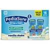 PediaSure Grow & Gain with Immune Support, Kids Protein Shake, 7g Protein, Vanilla 8-fl-oz Bottle, 16 Count