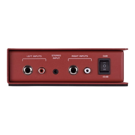 Samson MCD2 Pro Signal Direct Box (Shielded Transformer) with 1/4", RCA And 3.5mm