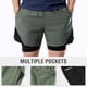 thumbnail image 2 of Pantalón Corto Hombre TFixol Gris Claro XL, 2 of 8