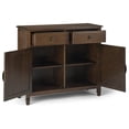 thumbnail image 4 of Allora Contemporary 2 Drawer Accent Chest in Rustic Natural, 4 of 10