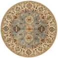 thumbnail image 4 of SAFAVIEH Antiquity Langston Oriental Wool Area Rug, Blue/Ivory, 5' x 8', 4 of 10
