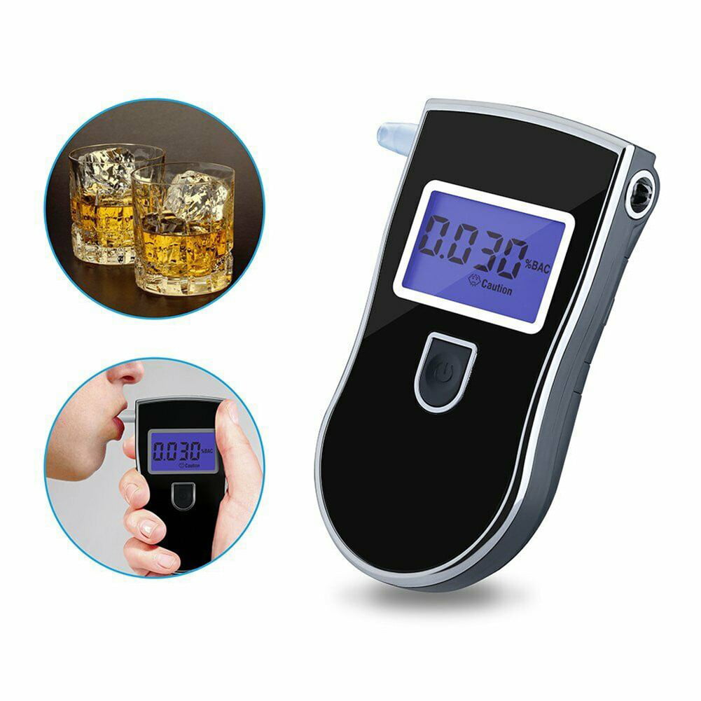 VICTSING Alcohol Tester Digital Breath Alcohol Tester Professional Breathalyzer Clear and Accurate Display in Large LCD Screen and Mini-size Portable for Day and Night Car Drive 