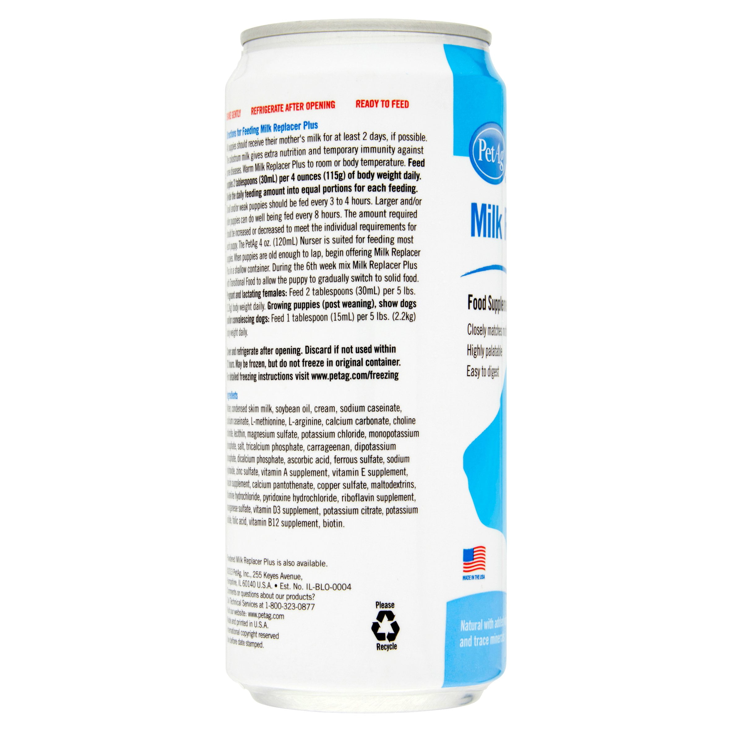 Milk Replacer Plus For Puppies Liquid PetAg (enUS) atelieryuwa.ciao.jp