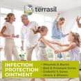 thumbnail image 5 of Terrasil Wound Care 3X - Wound Healing Ointment & Infection Protection for Sores, Blisters, Cuts & Burns - Dermatologist-Tested, Hypoallergenic (1oz), 5 of 6