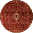 thumbnail image 1 of Ahgly Company Indoor Round Persian Orange Traditional Area Rugs, 5' Round, 1 of 1