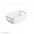 thumbnail image 1 of Desktop Storage Cosmetics Sundry Storage Basket Plastic Cosmetic Storage Box Student Desktop Snack Storage Household Kitchen Sorting Box Makeup Box, 1 of 7