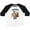 Baseball White and Black, variant on Farmer Boy with Happy Farm Animals Boys or Girls Toddler T-Shirt