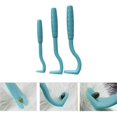 thumbnail image 4 of ShenMo 3pcs Blue Pet Tick Extractor for Dogs and Cats Tick Remover Flea Remover Comb Tick Clipper Hook, 4 of 5