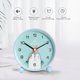 thumbnail image 4 of Reloj despertador para niños pequeños, reloj despertador educativo para niños, fácil de configurar y funciona con pilas, reloj despertador de viaje silencioso que no hace tictac (pingüino), 4 of 5