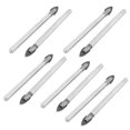 thumbnail image 2 of facefd 10Pcs 6mm Dia Spear Point Head Tile Glass Drill Bits with Plastic Box, 2 of 6