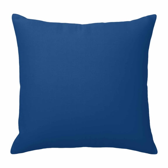 Pillow Covers 26x26 Inch, Pure Navy Blue Linen Pillowcase with Invisible Zipper, Simple Solid Color Decorative Throw Pillow Covers Cushion Case for Couch Sofa Bed Living Room