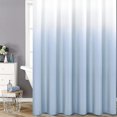 thumbnail image 2 of Blue Shower Curtain, Fabric Bathroom Shower Curtain Set, Blue and White Ombre Bath Shower Curtain, Waterproof Shower Curtain, Elegant Modern Shower Curtain, 42" x 72", 2 of 5