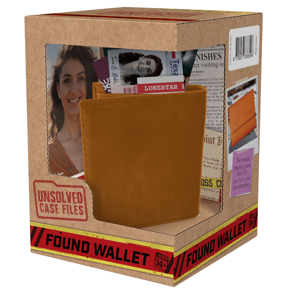 Unsolved Case Files Tara Noble The Lost Wallet Mystery Game
