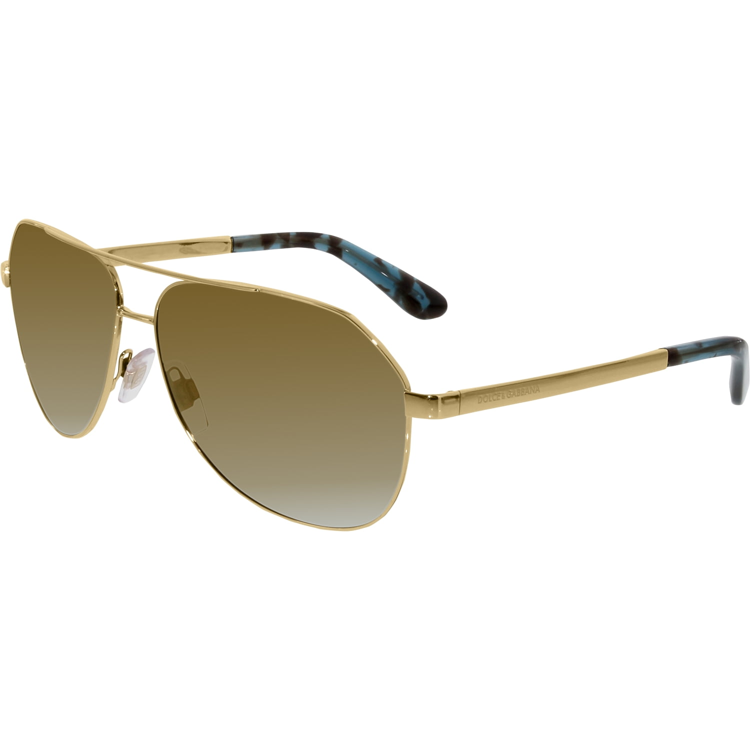 Women's DG214402/F959 Gold Aviator Sunglasses
