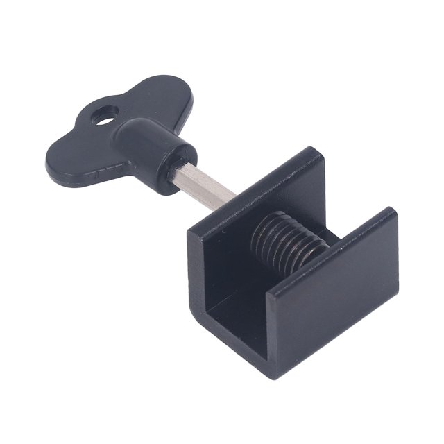 10 Juegos de Cerraduras de Ventana con Llave Inglesa - Kit de Cerradura Deslizante Ajustable para Ventanas Horizontales y Verticales - Estructura de Metal Resistente Fácil ANGGREK Otros