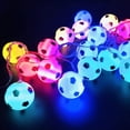thumbnail image 4 of Fairy Lights Battery Operated, Lights for Room Decor, Soccer Party Decorations, 60 Inch Football Design String Lights, Battery Operated Led Glow Decor for Student Bedroom, Game, 4 of 7