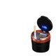thumbnail image 2 of Mini Portable Car Self-Extinguishing Smokeless Ashtray LED Light with Lid, 2 of 5
