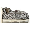 thumbnail image 4 of Homestead Collection King Platform Bed w/ Storage, Clear Lacquer Finish, 4 of 5