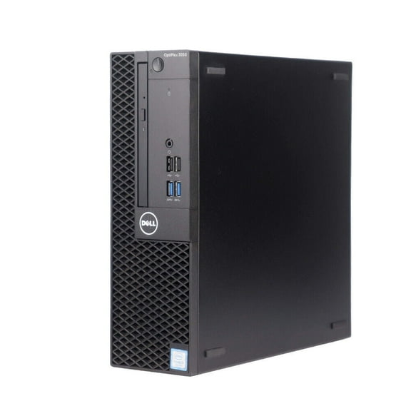Restored Dell OptiPlex 3060 SFF Desktop Computer | Intel Core i3-8100 (3.6GHz) | 8GB RAM | 2TB HDD | Windows 10 (Refurbished)