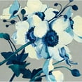 thumbnail image 3 of Novak, Shirley 15x15 Black Modern Framed Museum Art Print Titled - Anemones Japonaises II, 3 of 5