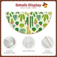thumbnail image 5 of Kll Cactus Christmas Tree Skirt 30",Party Decorations Farmhouse For Christmas Decorations Holiday Party, 5 of 8