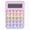 Pink, variant on Travel Friendly Mechanical Keypad Calculator Easy Keystrokes Calculator