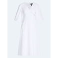 thumbnail image 4 of Scoop Women's Eyelet Cutout Cotton Midi Dress, Sizes 0-18, 4 of 4