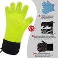 thumbnail image 4 of Guantes resistentes al calor, guantes para barbacoaLargo Jormftte CPB-DE-WX01-1, 4 of 5