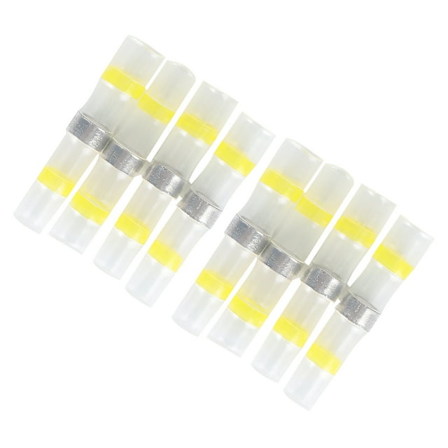 Butt Splice,150Pcs Solder Seal Wire Heat Shrink Wire Connectors Electrical Terminals Highly Recommended