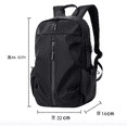 thumbnail image 2 of Mochila Laptop ,impermeable Y Resistente Al Desgaste Negra, 2 of 3