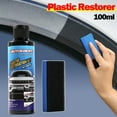 thumbnail image 3 of 100ml 3.4Oz Car Plastic Restorer Trim Restoration Kit Revitalizing Coating Agent, 3 of 11
