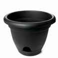 thumbnail image 1 of Bloem 12in Lucca Planter Noir LP1200, 1 of 1